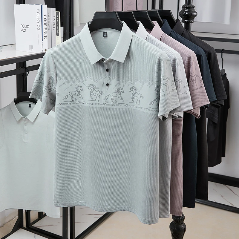 Male half chest equestrian pri - Polo Shirt Equestrian のレビューと価格