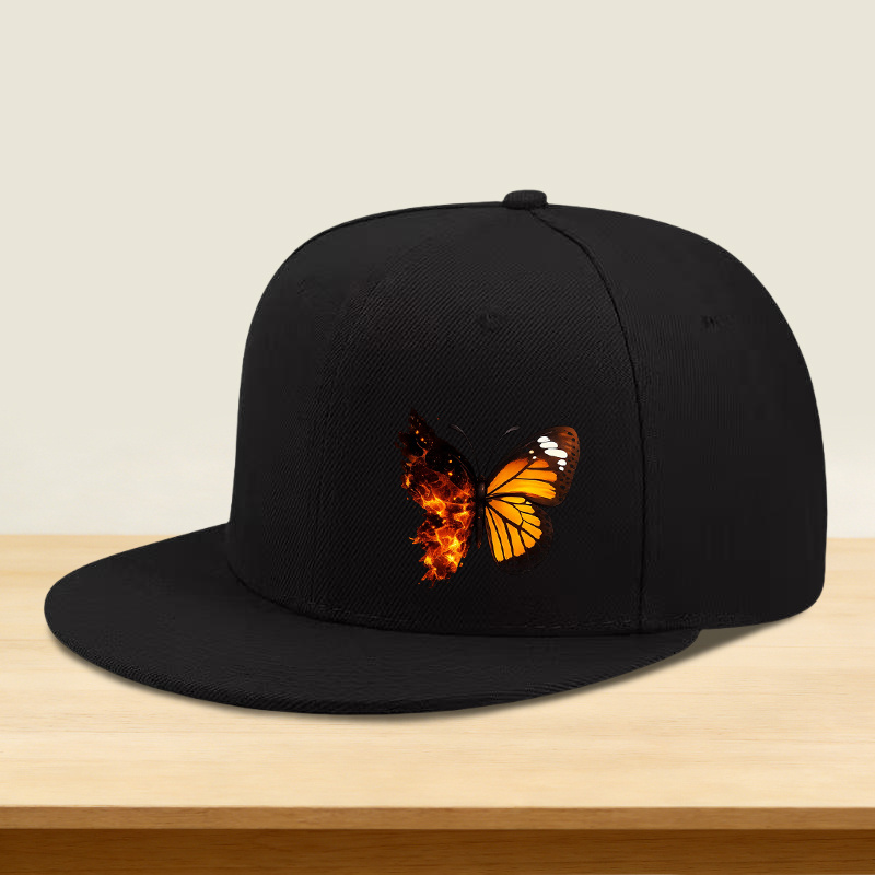 1pc Flame Butterfly Print Hip- - Outdoor Sport Festival のレビューと価格