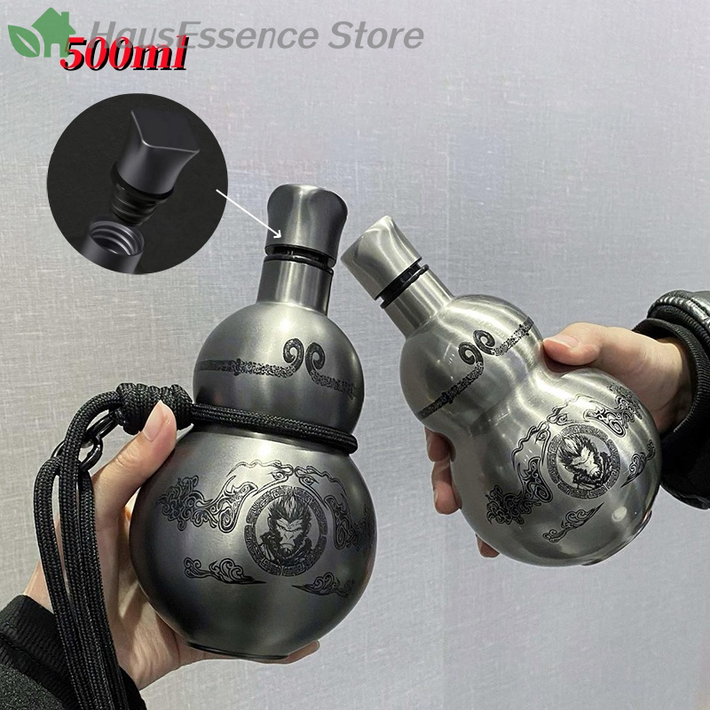 ※500ml Wukong Theme Gourd Styl - Outdoor Sport Hobbies のレビューと価格