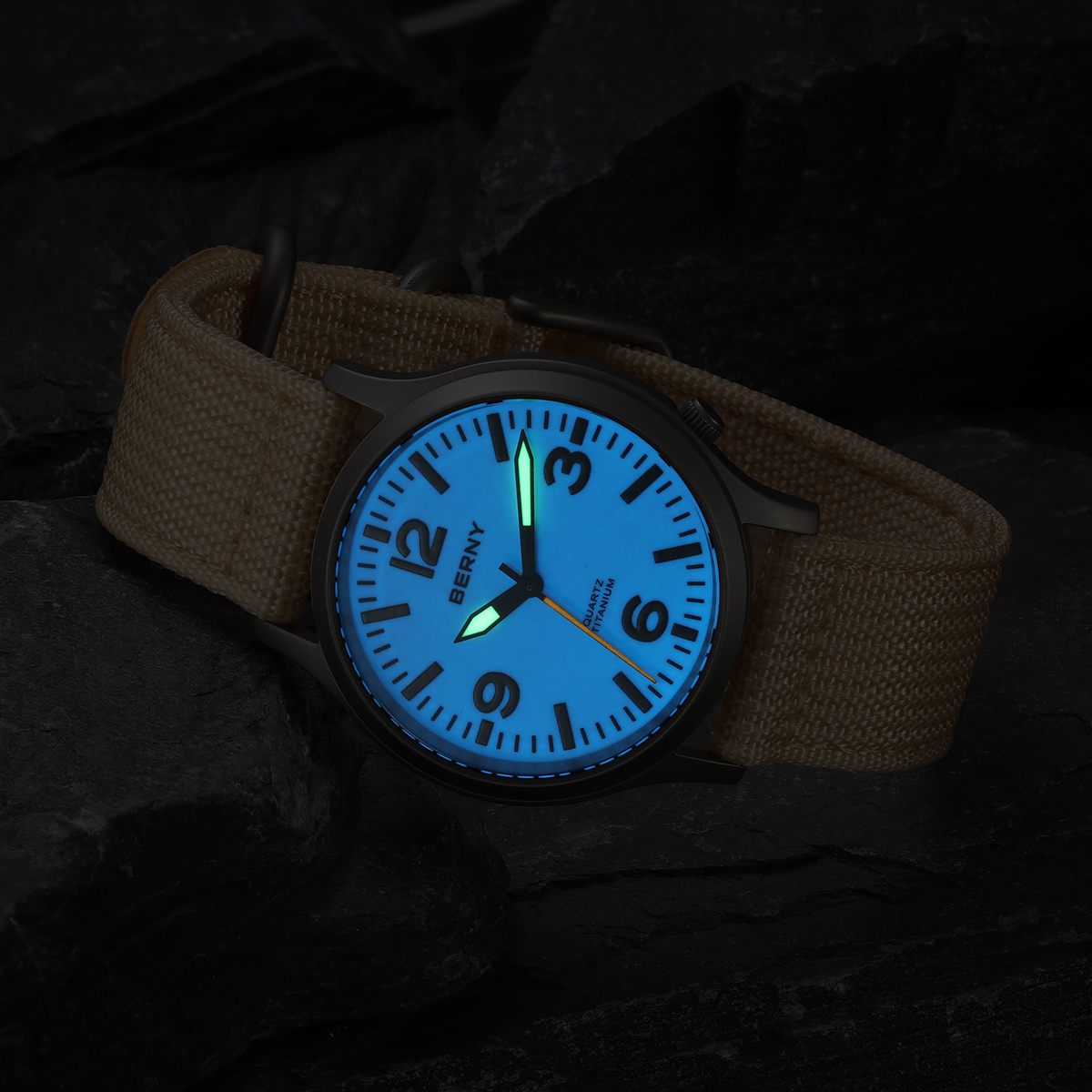 BERNY Titanium Watches for Men - Outdoor Sport Field のレビューと価格