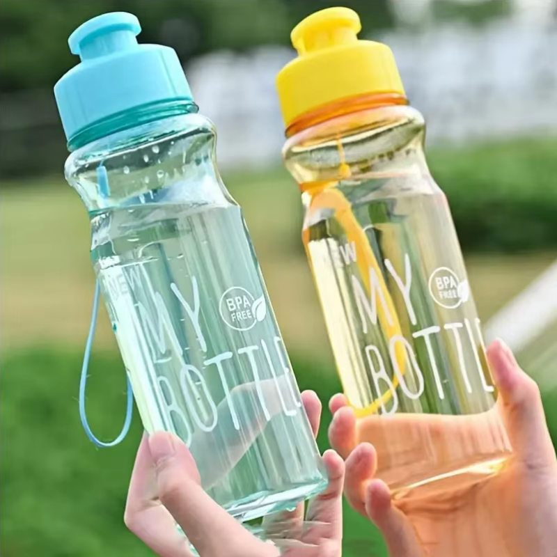 1pc 500ML Transparent Flip Top - Outdoor Sport Field のレビューと価格