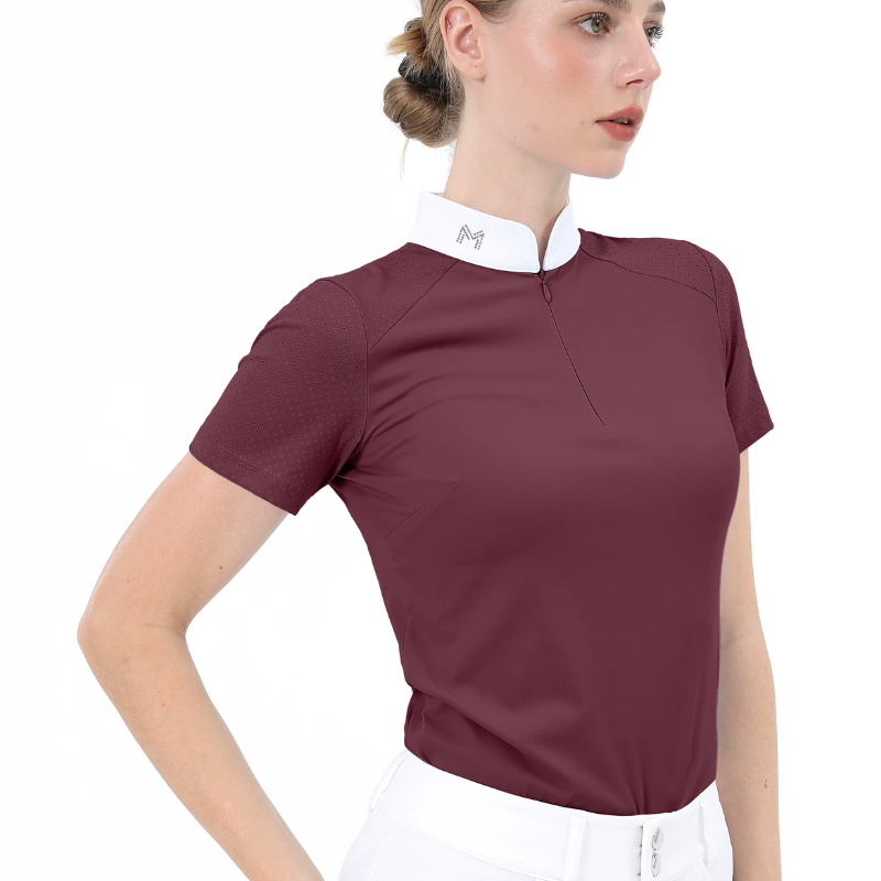 Female Professional Short Slee - Polo Shirt Equestrian のレビューと価格