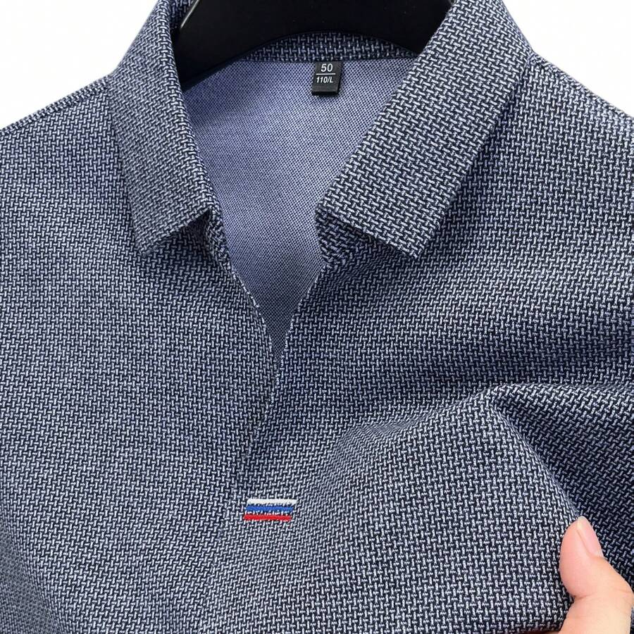 Mens Long Sleeve Shirt With Em - Polo Shirt Equestrian のレビューと価格