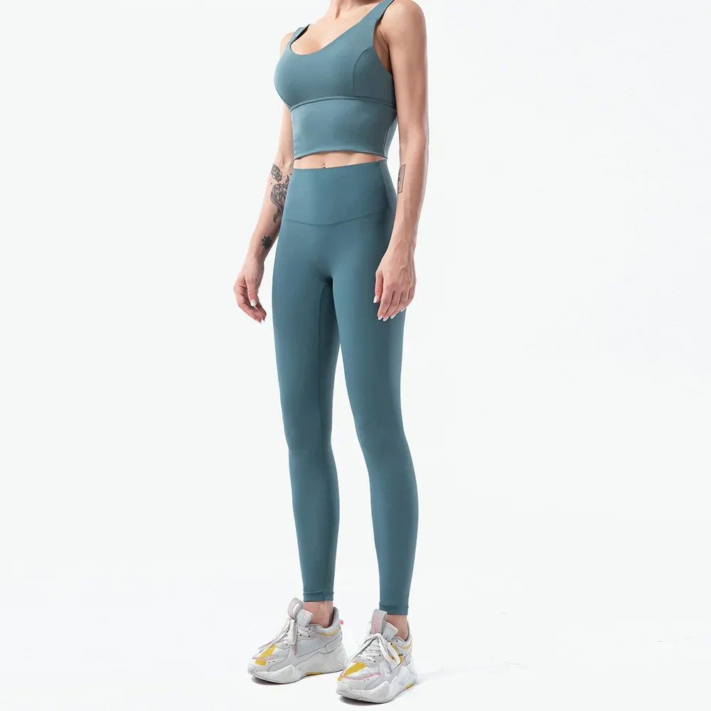 Naked-Feel Yoga Set Yoga Leggi - Outdoor Sport Gym のレビューと価格