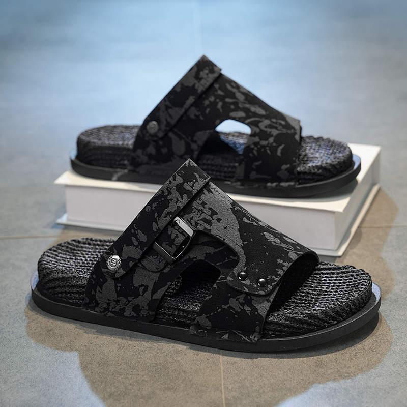 Men's slide casual Sandals sum - Outdoor Sports Shoes のレビューと価格