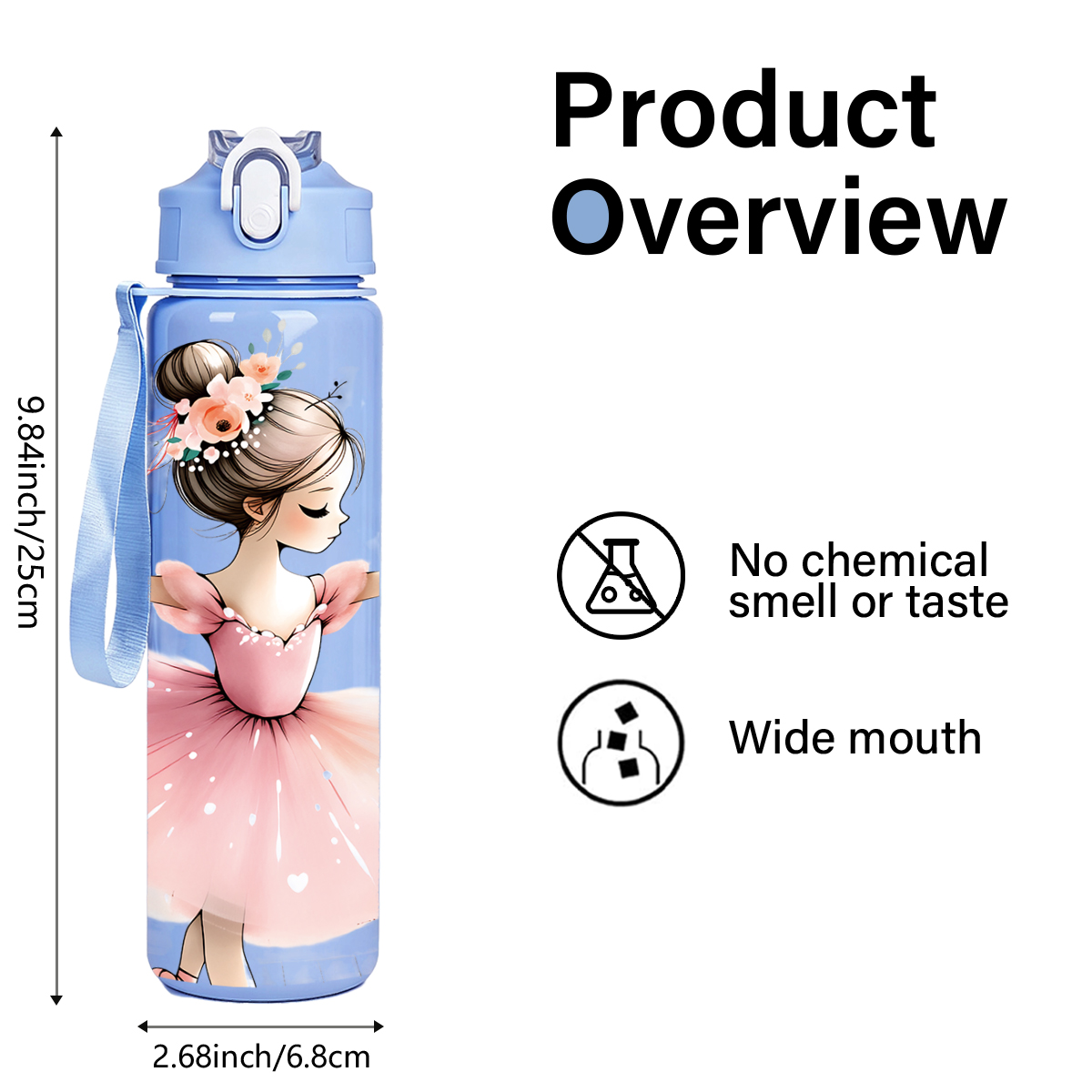 Ballerina Print 750ml Sports W - Outdoor Sport Field のレビューと価格