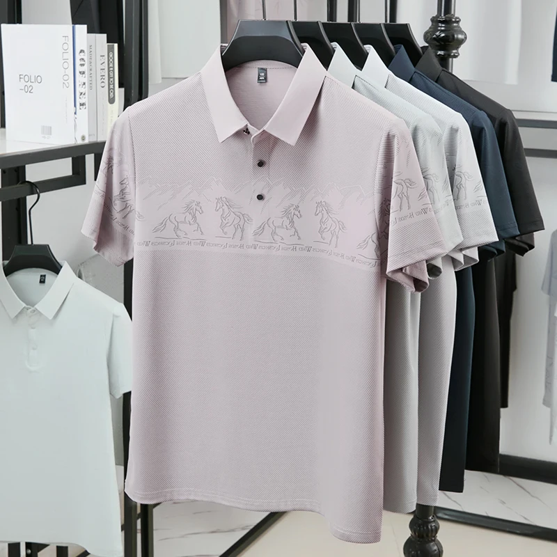 Male half chest equestrian pri - Polo Shirt Equestrian のレビューと価格