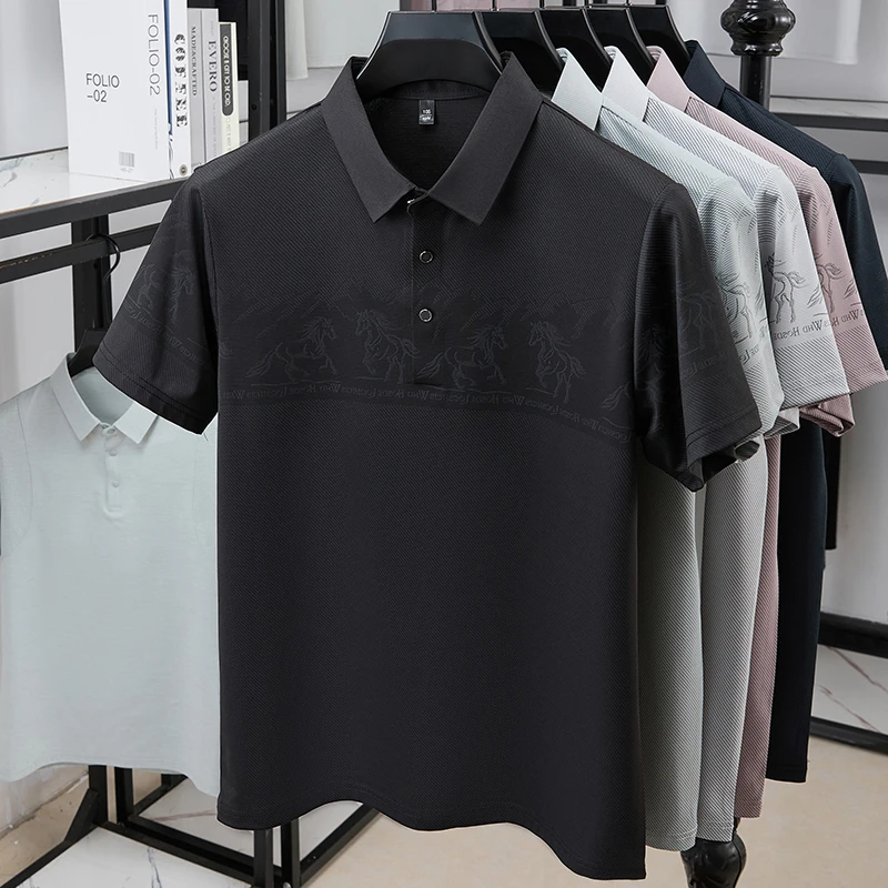 Male half chest equestrian pri - Polo Shirt Equestrian のレビューと価格