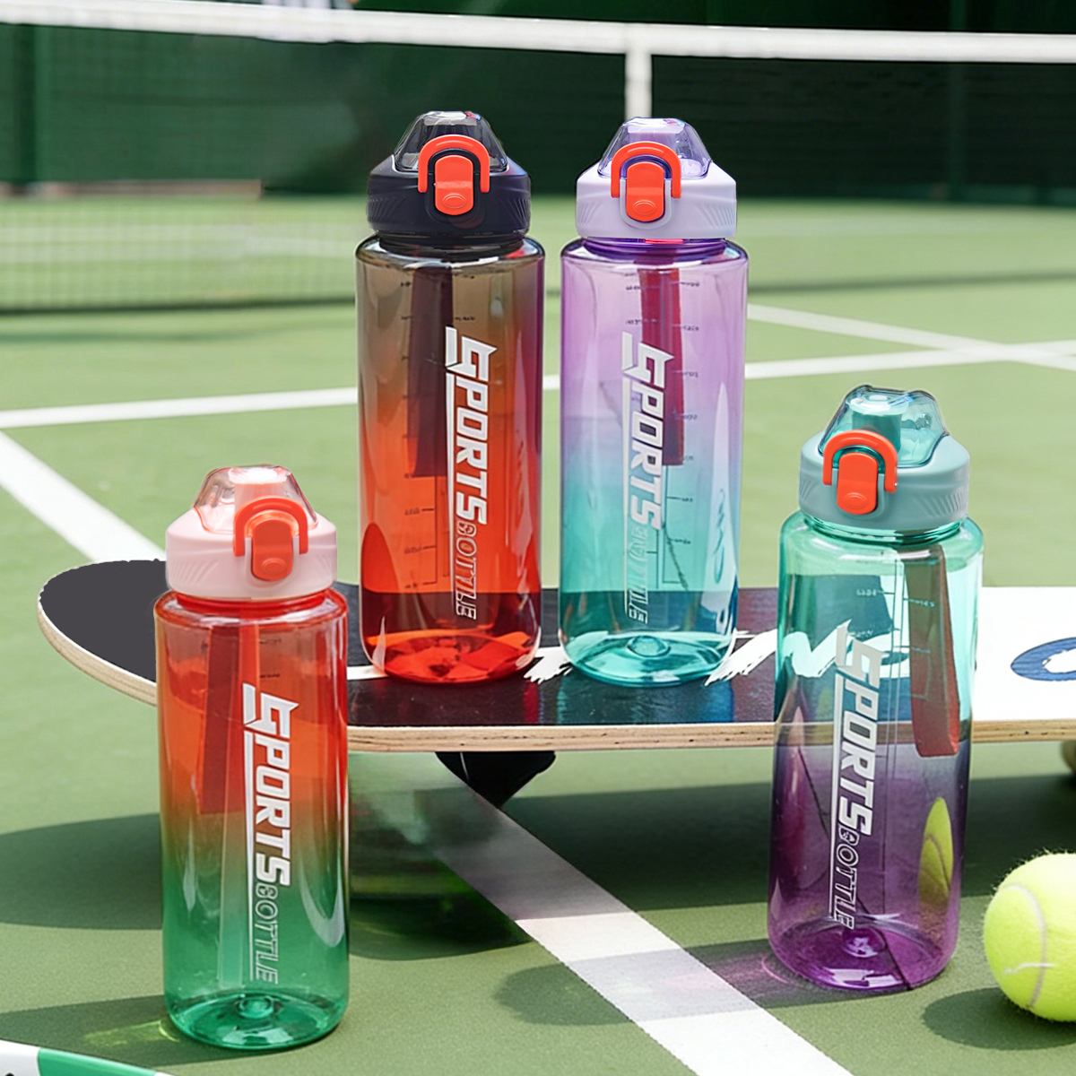 1pc 100ml/32oz gradient sports - Outdoor Sport Field のレビューと価格