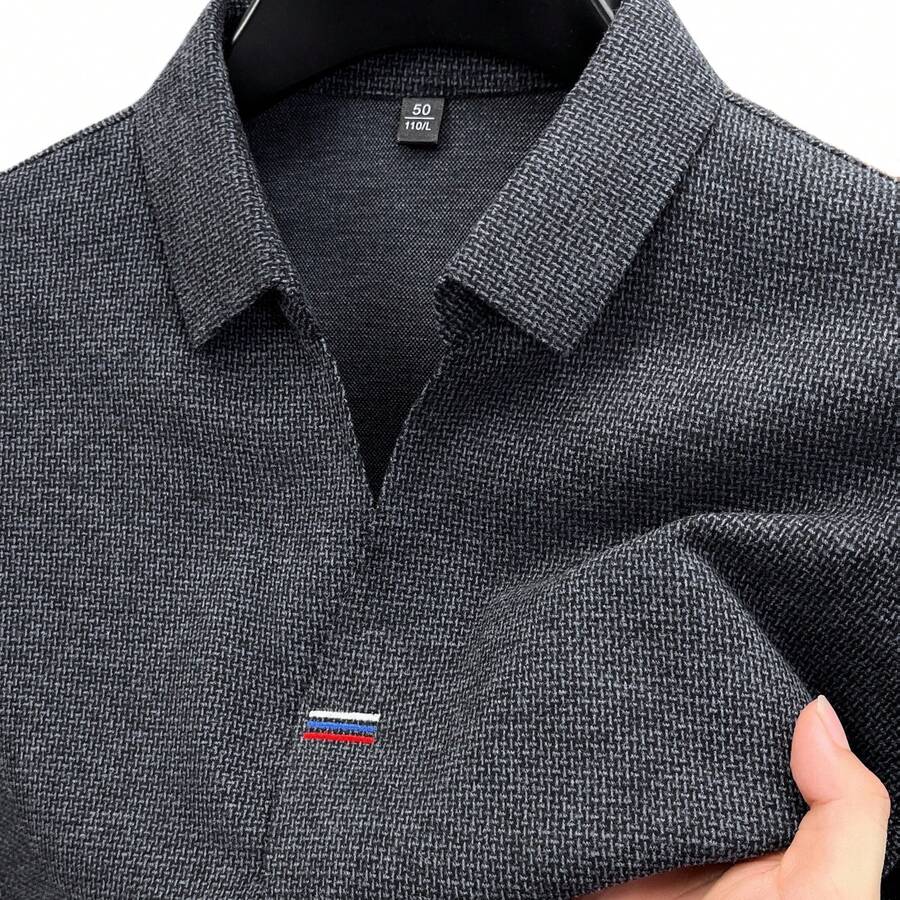Mens Long Sleeve Shirt With Em - Polo Shirt Equestrian のレビューと価格