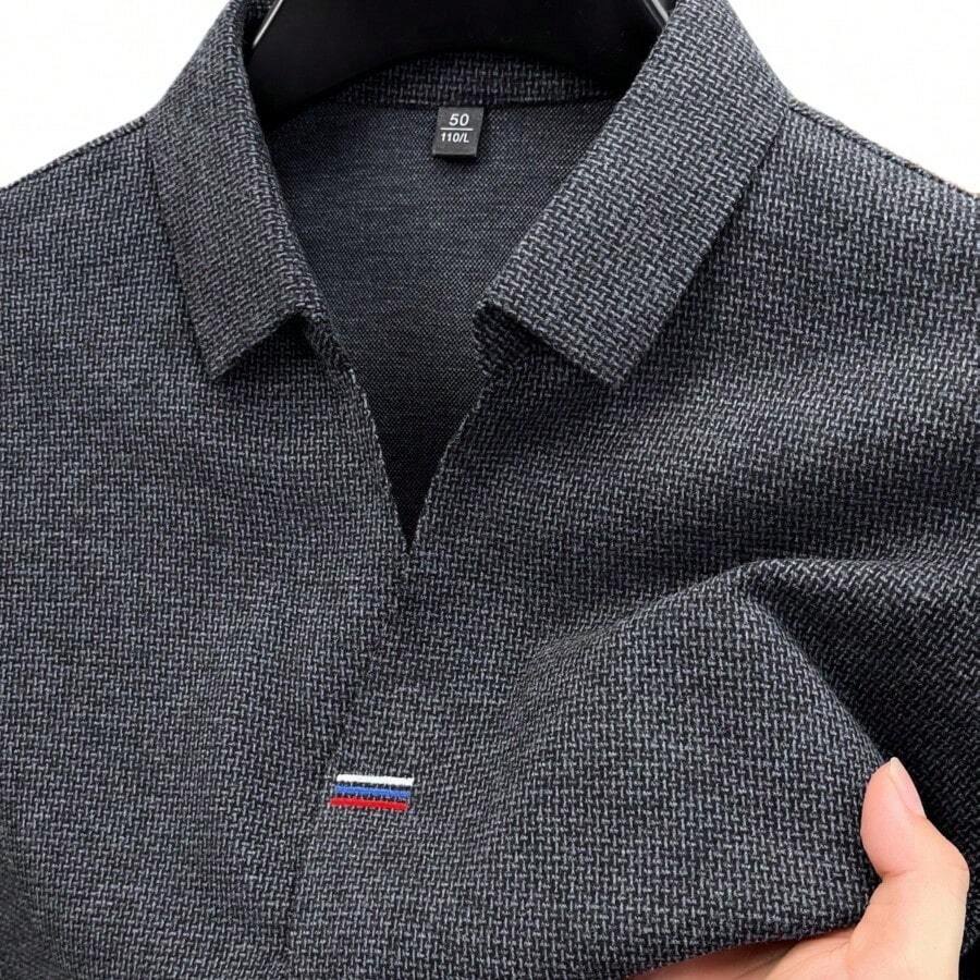 Mens Long Sleeve Shirt With Em - Polo Shirt Equestrian のレビューと価格