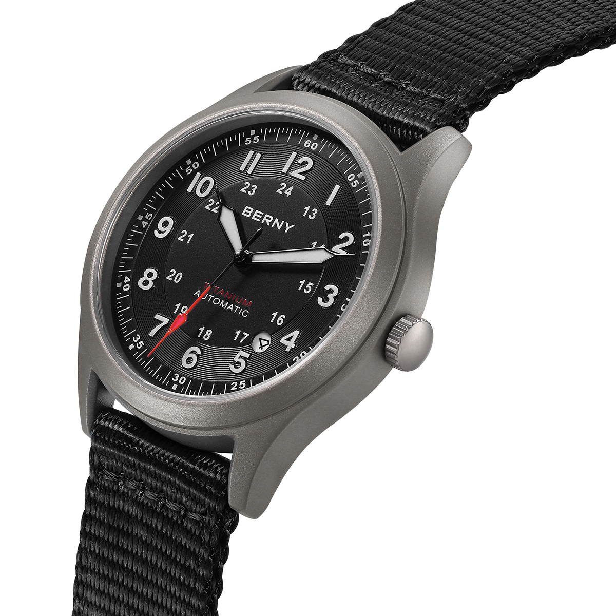 BERNY Titanium Automatic Men's - Outdoor Sport Field のレビューと価格