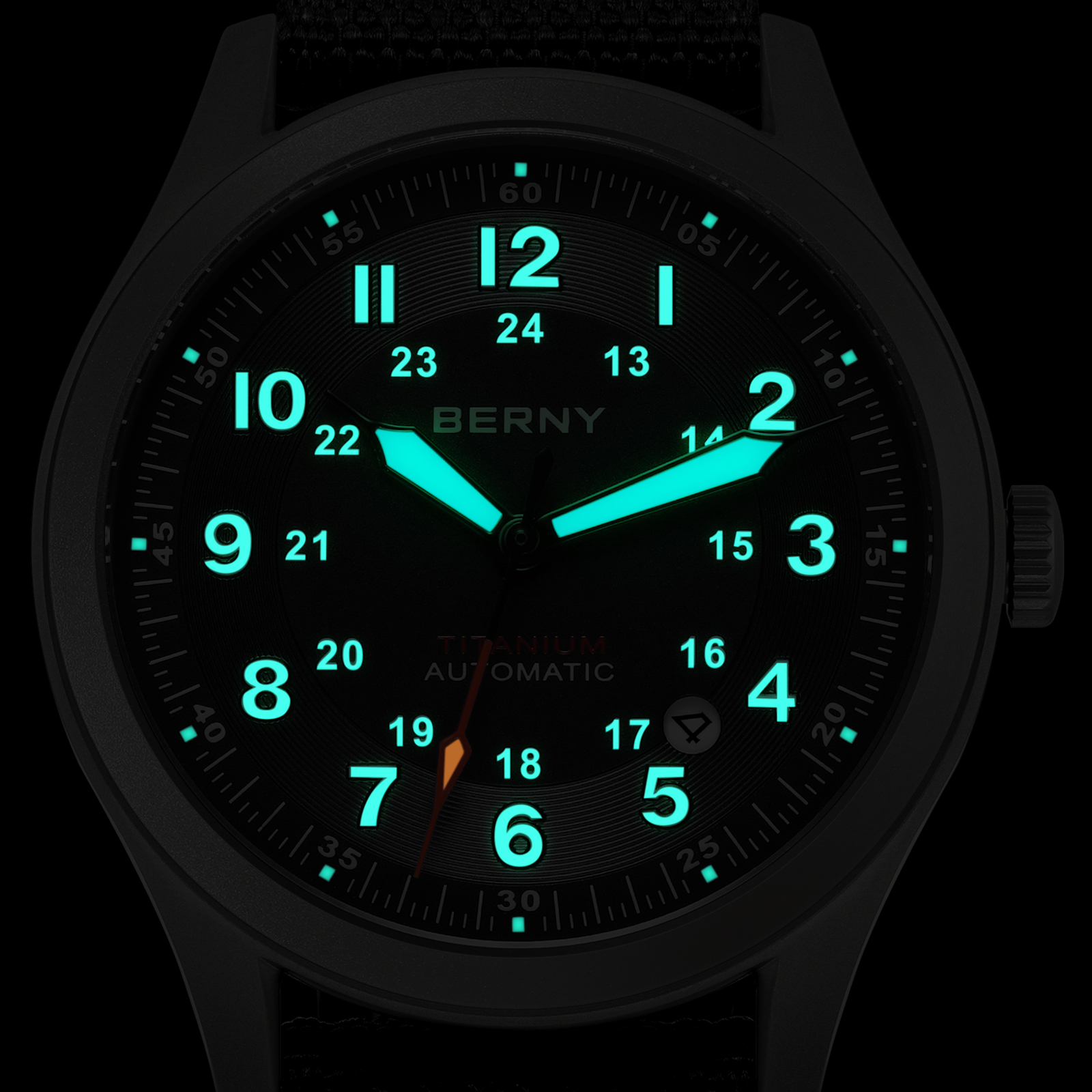 BERNY Titanium Automatic Men's - Outdoor Sport Field のレビューと価格