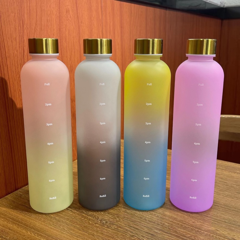 1000ml Bottle With Time Marker - Outdoor Sport Field のレビューと価格