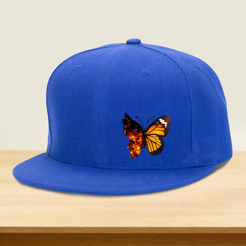 1pc Flame Butterfly Print Hip- - Outdoor Sport Festival のレビューと価格